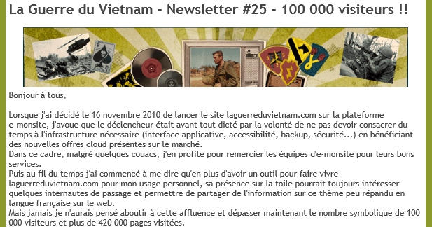 laguerreduvietnam.com dépasse les 100 000 visiteurs !