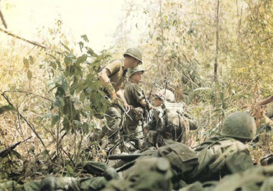 Junction city 25th division firefight in the horseshoe