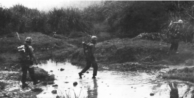 Prairie 3rd 3rd marine west of cam lo in operation prairie iii