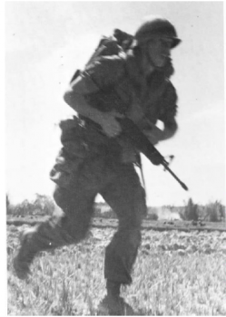 Union ii rifle man from 3rd 5th attacking nva position